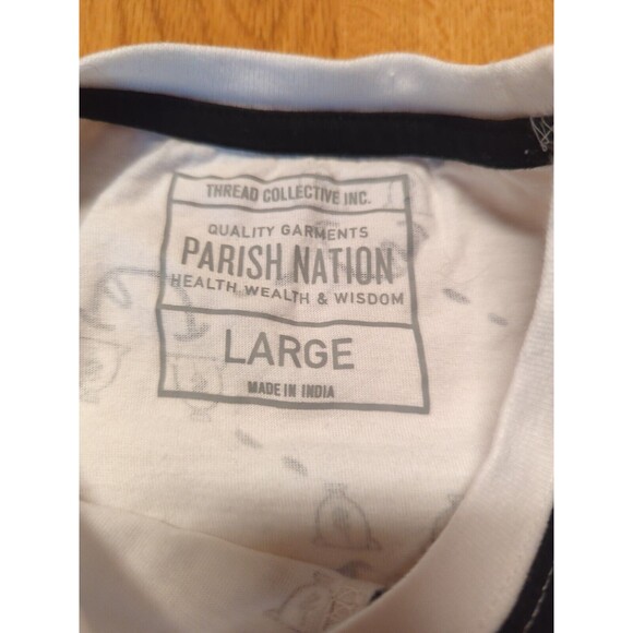Parish Nation Thread Collective T Shirt Large Cash Rules Everything Around Me - Picture 5 of 10